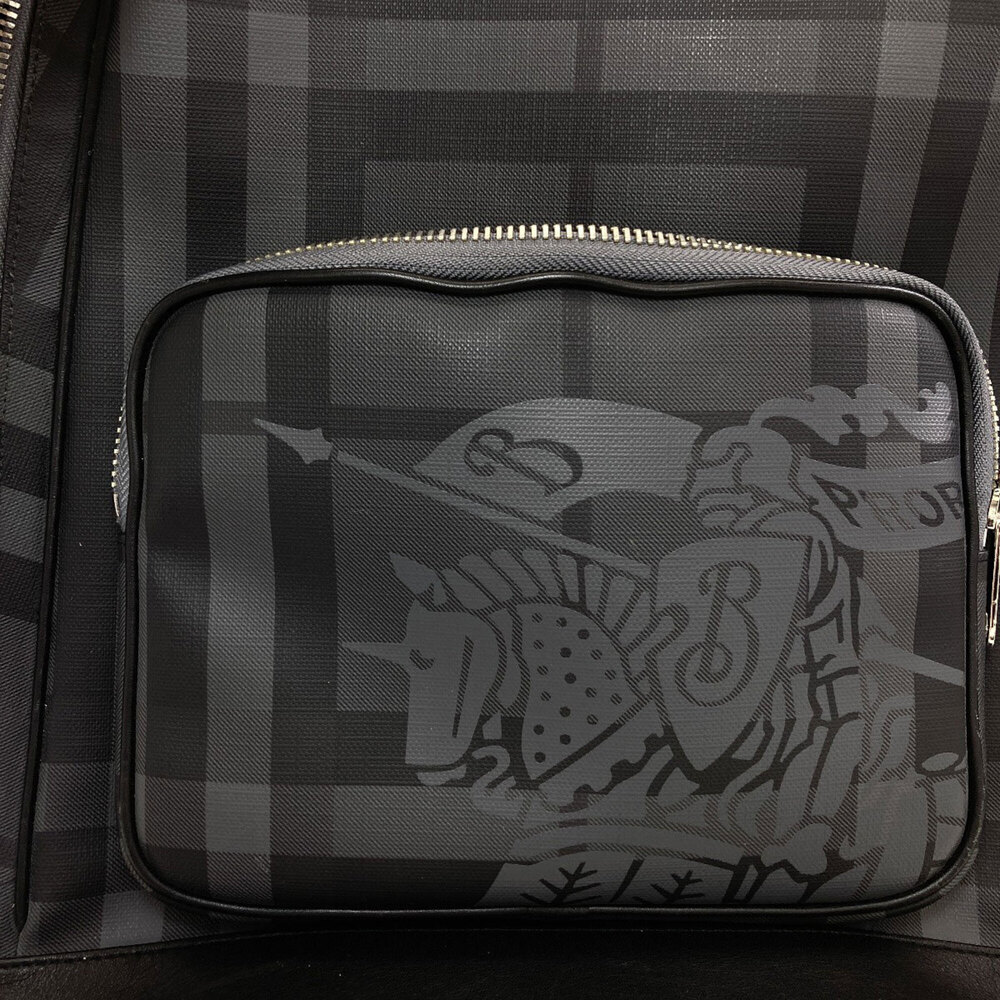 Burberry Rocco Check Pattern Backpack/Daypack, PVC, Women's BURBERRY - Picture 11 of 16